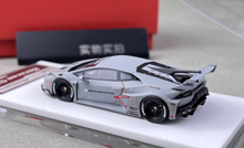 Load image into Gallery viewer, 1:64 Flame Grey Huracan GT LP610 LBWK Racing Sport Model Diecast Resin Car New Collection
