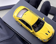 Load image into Gallery viewer, King 1:64 Yellow C63 AMG W204 Sedan Sports Model Diecast Metal Car New Collection
