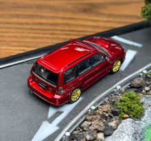 Load image into Gallery viewer, Fiberrun 1:64 HEC Red Forester SG9 STI SUV Sports Model Diecast Metal Car New Collection
