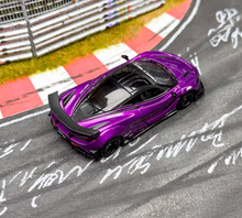 Load image into Gallery viewer, Minigt 1:64 Purple 720s LBWK Sports Model Diecast Metal Car New Collection
