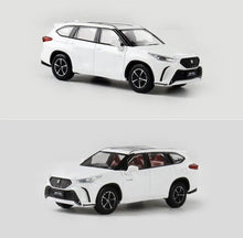 Load image into Gallery viewer, JKM 1:64 White Crown Kluger City SUV Hybrid Sports Model Metal Diecast Car New
