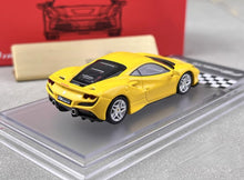 Load image into Gallery viewer, XF 1:64 Yellow F8 Tributo Racing Sports Diecast Model Metal CarNew
