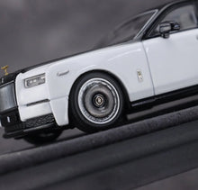 Load image into Gallery viewer, Banana 1:64 Black White Phantom VIII Centenary Model Diecast Metal Car New Collection
