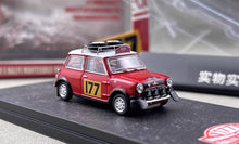 Load image into Gallery viewer, GCD 1:64 Red Mini #177 Morris Cooper S Rallye Sport Model Diecast Metal Car
