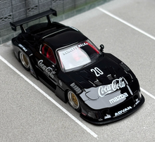 Load image into Gallery viewer, Inno 1:64 Black RX7 FD3S LB-SUPER SILHOUETTE Sport Model Diecast Metal Car New Collection
