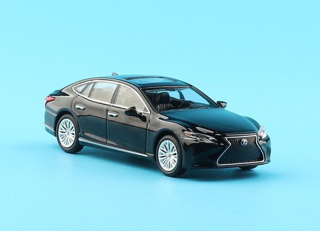 Masdi 1:64 Black LS500h Sedan Sports Model Diecast Metal Car New Collection