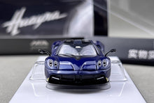 Load image into Gallery viewer, HKM 1:64 Blue Huayra Coupe 2014 Racing Sports Model Diecast Metal Car New Collection
