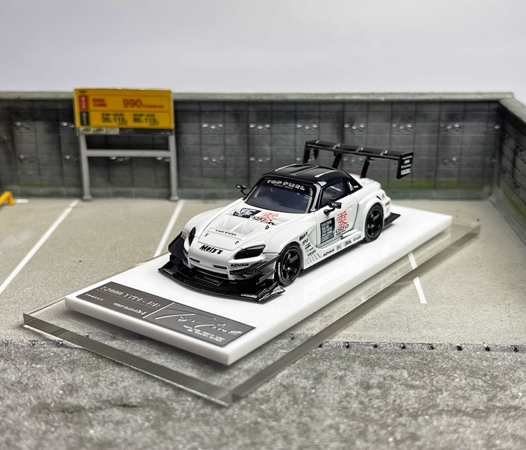 Onemodel 1:64 JDM JS AP S2000 Racing Sports Model Diecast Resin Car New