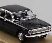 Load image into Gallery viewer, Perka 1:64 Black GAZ Volga M24 Sedan Classic Model Diecast Metal Car New Collection
