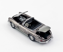 Load image into Gallery viewer, YS 1:64 Plating Gray 300SL W198 Convertible Sports Model Diecast Metal Car New Collection
