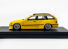 Load image into Gallery viewer, Mortal 1:64 Yellow M3 E36 Touring Wagon VIP Sports Model Diecast Metal Car New Collection
