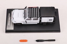 Load image into Gallery viewer, Autobots 1:64 White Land Cruiser J70 LC79 Pickup Crew Cab Model Diecast Car
