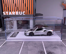 Load image into Gallery viewer, TPC 1:64 Silver 488 Pista Convertible Racing Sport Model Diecast Metal Car New Collection
