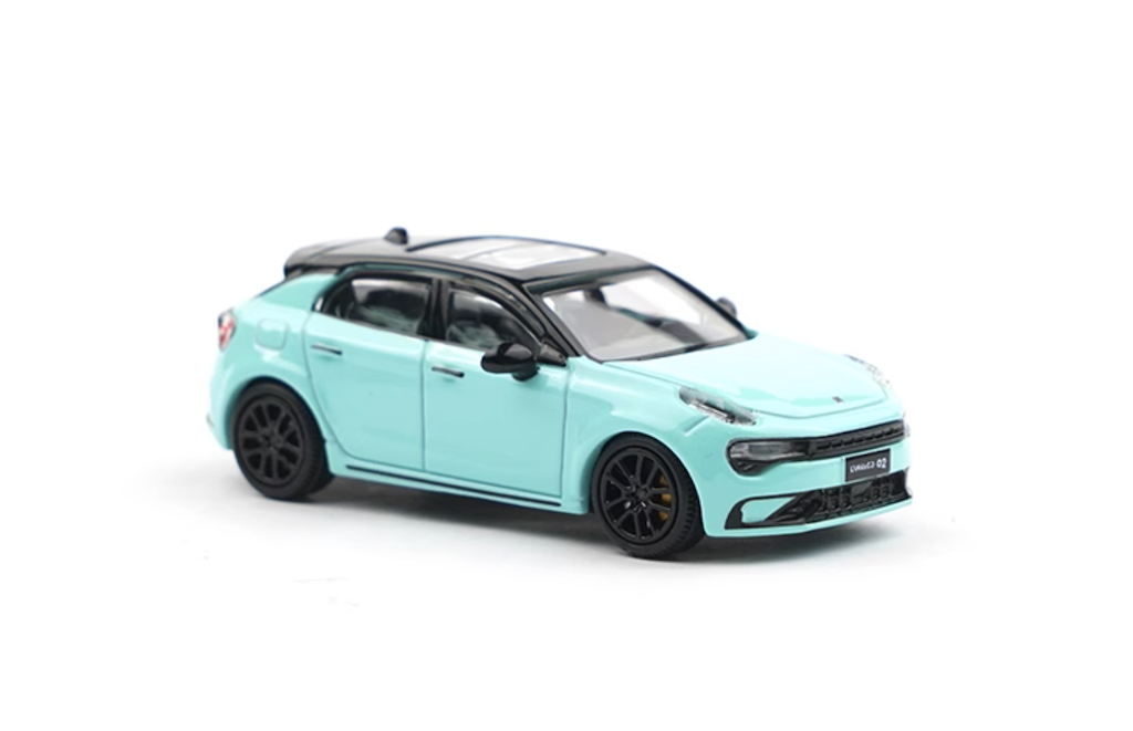 XCARTOYS 1:64 Green Lynkco 02 Hatchback Sports Model Toy Metal Car NIP