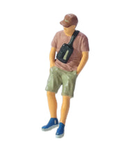 Load image into Gallery viewer, 1:64 Painted Figure Mini Model Miniature Resin Diorama Motocycle Scene People
