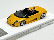 Load image into Gallery viewer, 1:64 CL Yellow Murcielago Roadster Convertible Model Diecast Resin Car New Collection

