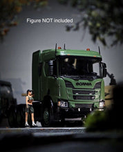 Load image into Gallery viewer, Masdi 1:64 Green Scania R650 Truck Head Cab Model Diecast Metal Car New Collection
