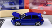 Load image into Gallery viewer, FH 1:64 Blue VW Golf GTI MK4 2 Doors Coupe Sports Model Diecast Metal Car New
