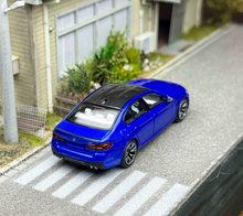 Load image into Gallery viewer, Howie 1:64 Blue F90 M5 Sedan Sports Model Diecast Metal Car New Collection
