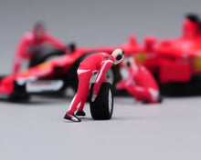 Load image into Gallery viewer, 1:64 Painted Figure Model Miniature Resin Diorama Sand Formula 1 Racing Racer
