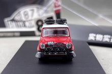 Load image into Gallery viewer, GCD 1:64 Morris Mini Cooper S Rallye #87 Sports Model Diecast Metal Car New Collection
