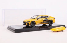 Load image into Gallery viewer, GCD 1:64 Yellow Volkswagen Arteon R CC Coupe Sports Roof Box Model Toy Metal Car BN
