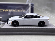 Load image into Gallery viewer, Elite 1:64 White Police Charger SRT Sedan Sports Model Diecast Metal Car New Collection
