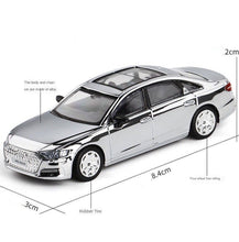 Load image into Gallery viewer, JKM 1:64 Silver 2021 A8L Horch Luxury Sedan Sports Model Diecast Metal Car New
