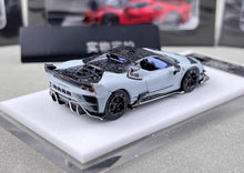 Load image into Gallery viewer, HKM 1:64 Gray Mansory F9xx Convertible Sports Model Diecast Metal Car New Collection
