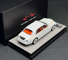 Load image into Gallery viewer, HH 1:64 White Phantom 8 Extended Wheelbase Sports Model Diecast Resin Car New Collection
