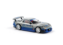 Load image into Gallery viewer, Poprace 1:64 Gray RX7 FD RE Widebody Sports Model Diecast Metal Car New Collection
