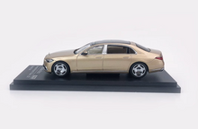 Load image into Gallery viewer, ARBox 1:64 Gold 2021 S680 Maybach Luxury Sedan Model Diecast Metal Car New
