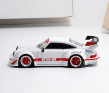 Load image into Gallery viewer, Star 1:64 White Red RWB 964 GT Racing Sports Model Diecast Metal Car New Collection
