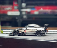Load image into Gallery viewer, Inno 1:64 Silver Carbon S2000 JS Racing Sports Model Diecast Metal Car New Collection
