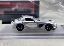 Load image into Gallery viewer, FW 1:64 Silver SLS BS Coupe Sports Open Model Diecast Metal Car New Collection
