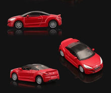 Load image into Gallery viewer, Bburago 1:64 Red Peugeot RCZ Racing Sports Model Toy Diecast Metal Car
