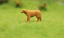 Load image into Gallery viewer, 1:64 Painted Figure Model Miniature Resin Diorama Sand Pet Walk Dog Puppy Toy
