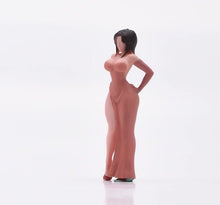 Load image into Gallery viewer, 1:64 Painted Figure Model Miniature Resin Diorama Sand Dress Lady Sexy Beauty
