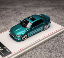 Load image into Gallery viewer, Model1 1:64 Green Altezza RS200 SXE10 Sedan Sports Model Diecast Metal Car New Collection
