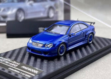 Load image into Gallery viewer, Fine 1:64 Blue CLK DTM Widebody Coupe Sports Model Diecast Metal Car New Collection
