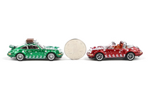 Load image into Gallery viewer, XCARTOYS 1:64 Christmas Set Singer 964 Targa Sport Model Diecast Metal Car New
