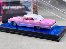 Load image into Gallery viewer, FW 1:64 Pink IMPALA Convertible Muscle Sports Model Diecast Metal Car New Collection
