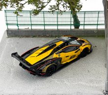 Load image into Gallery viewer, HH 1:64 Yellow Essenza SCV12 Racing Sports Model Diecast Metal Car New Collection
