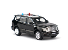 Load image into Gallery viewer, XCARTOYS 1:64 Black Tank 500 Russia Security SUV Model Diecast Metal Car New Collection
