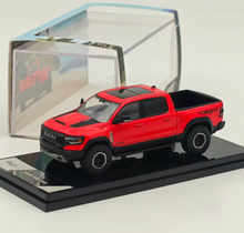 Load image into Gallery viewer, Shadow 1:64 Red RAM 1500 TRX Pickup Truck Sports Model Diecast Metal Car New Collection
