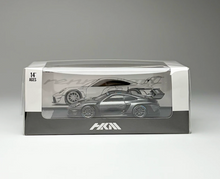 Load image into Gallery viewer, HKM 1:64 Gray 911 GT3 R 992 Rennsport Sport Model Diecast Metal Car New Collection
