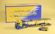 Load image into Gallery viewer, 1:64 Spoon Actros Gigaspace 4x2 Trailer Truck FD2 #95 Model Diecast Metal Car
