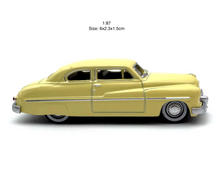 Load image into Gallery viewer, 1:87 Yellow 1949 Mercury Eight Coupe Classic Sport Model Diecast Metal Car New Collection
