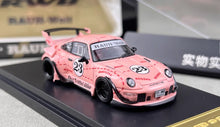 Load image into Gallery viewer, Star 1:64 Pink RWB 911 993 GT #23 Classic Sports Model Diecast Metal Car New Collection
