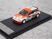 Load image into Gallery viewer, SW 1:64 JDM Red EG6 Civic SIR Idemitsu V2 Sports Model Diecast Metal Car New

